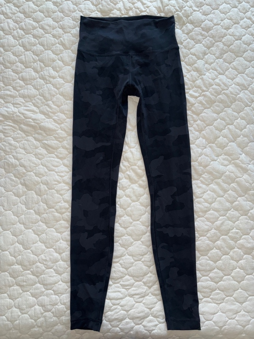 LULU LEMON Black Camo High-Waist  Leggings